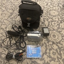 Canon Digital DVD Camcorder - DC100- 25x Optical Zoom Bundle w/Discs Parts