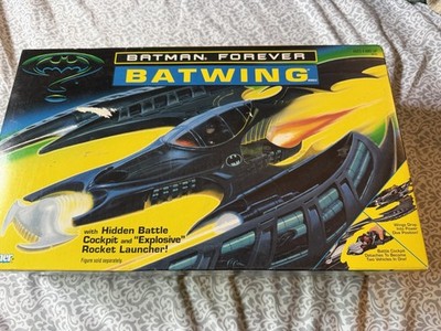 Kenner Batman Forever Batwing Vehicle Hidden Battle Cockpit Rocket Launcher
