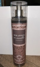 Bath And Body Works Wrapped In Vanilla Fine Fragrance Mist 8 Fl Oz