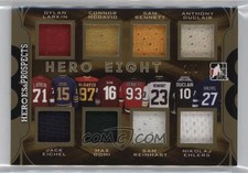 2015-16 Leaf H&P McDavid Larkin Bennett Eichel Domi Ehlers 8 Rookie jersey 1/1