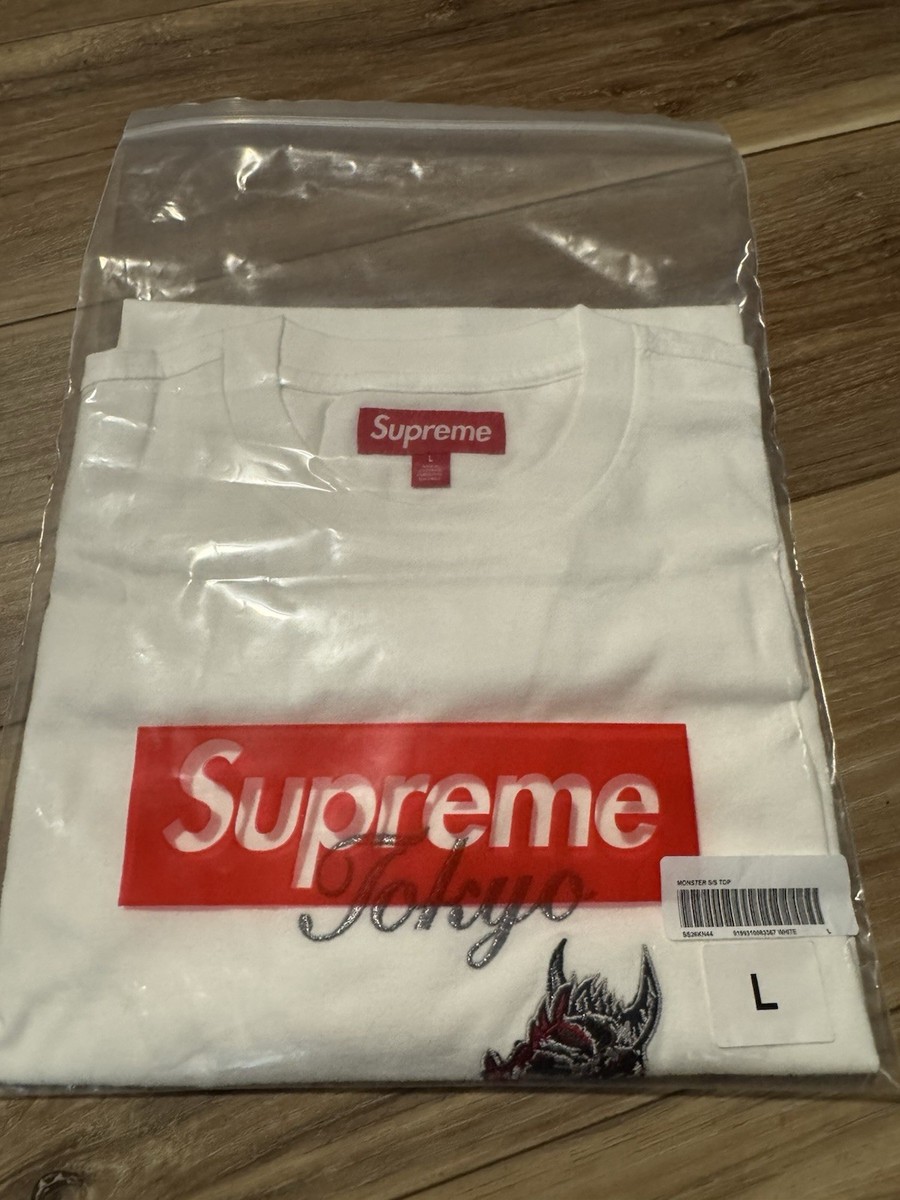 Supreme Monster S/S Top SS26 White Size Large | eBay