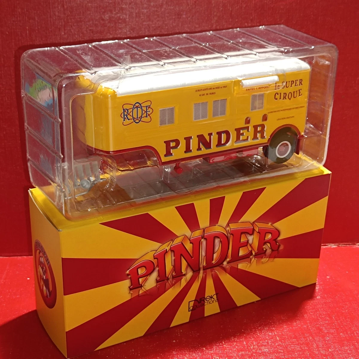 Magazine Pinder Matford - Échelle 1/43 - Collection Cirque - Occasion