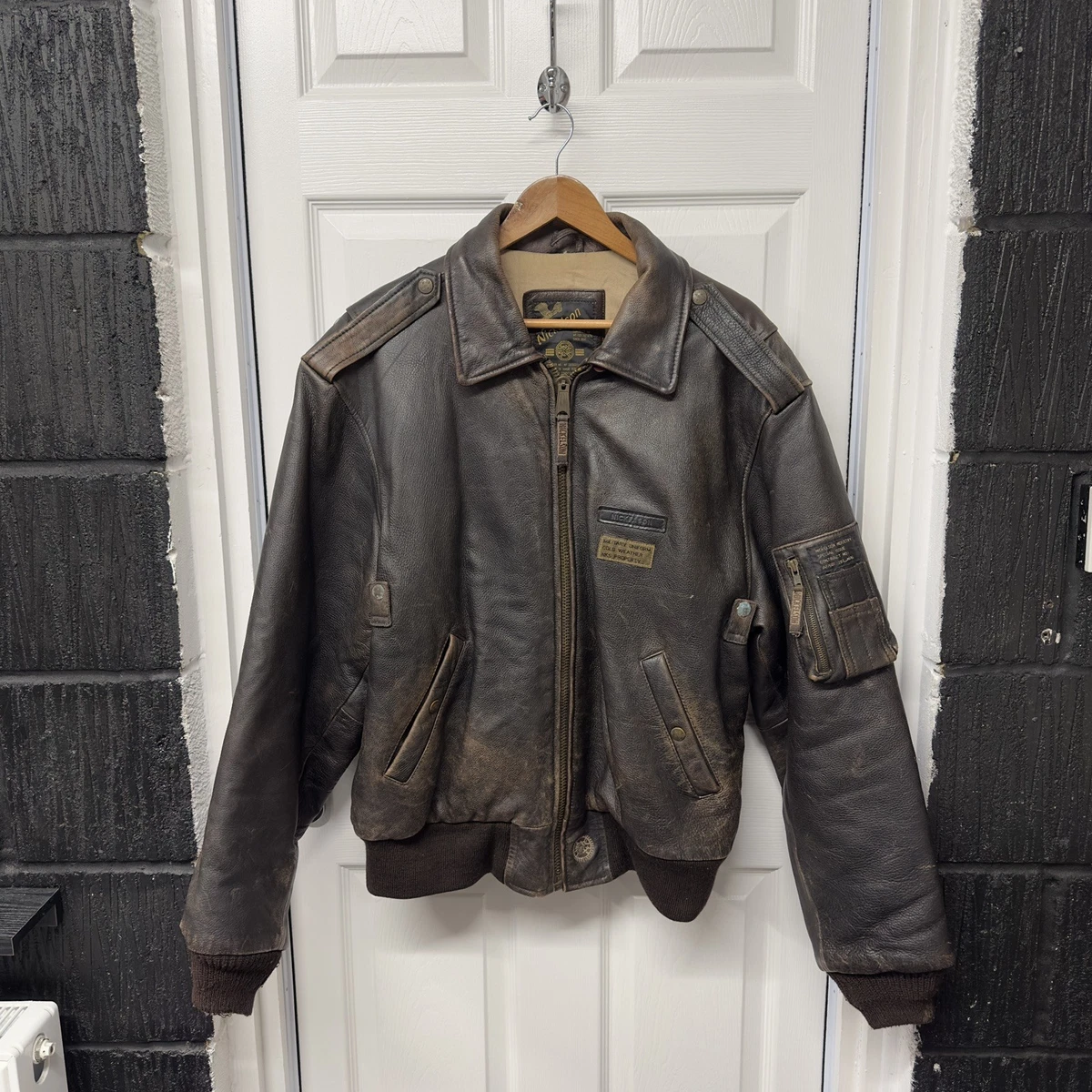 Nickelson Leather Outer Shell Coats, Jackets & Waistcoats for Men