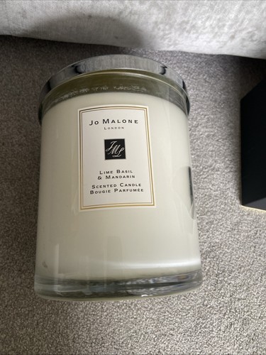 New Jo Malone Luxury Candle Lime Basil & Mandarin 4 wick 2.1Kg 12.7cm - Picture 10 of 16