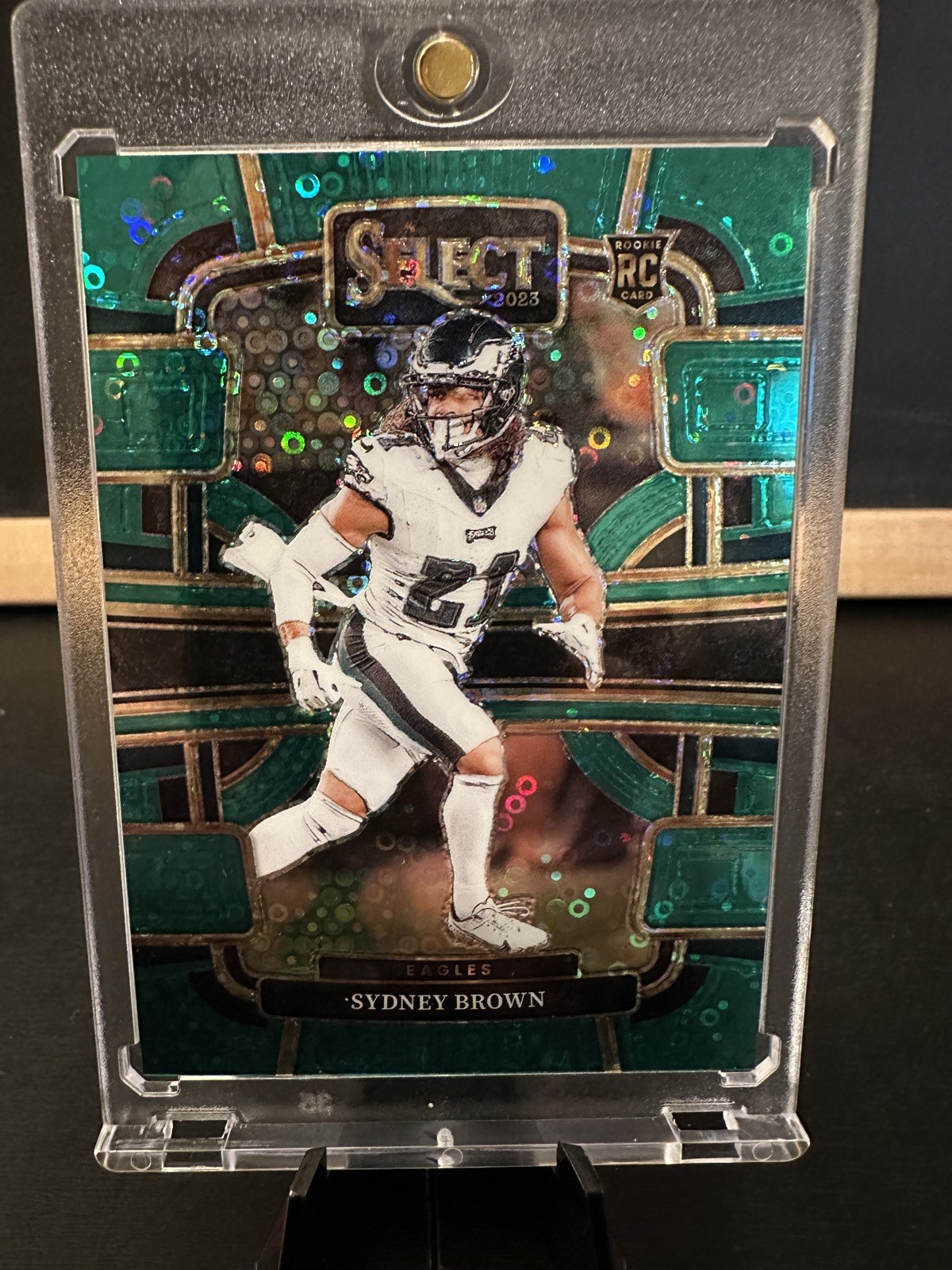 Sydney Brown Panini Select #80 Green Prizm
