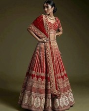 Nivah Fashion Women's Georgette Embroidery Anarkali Suit Set Stitched
