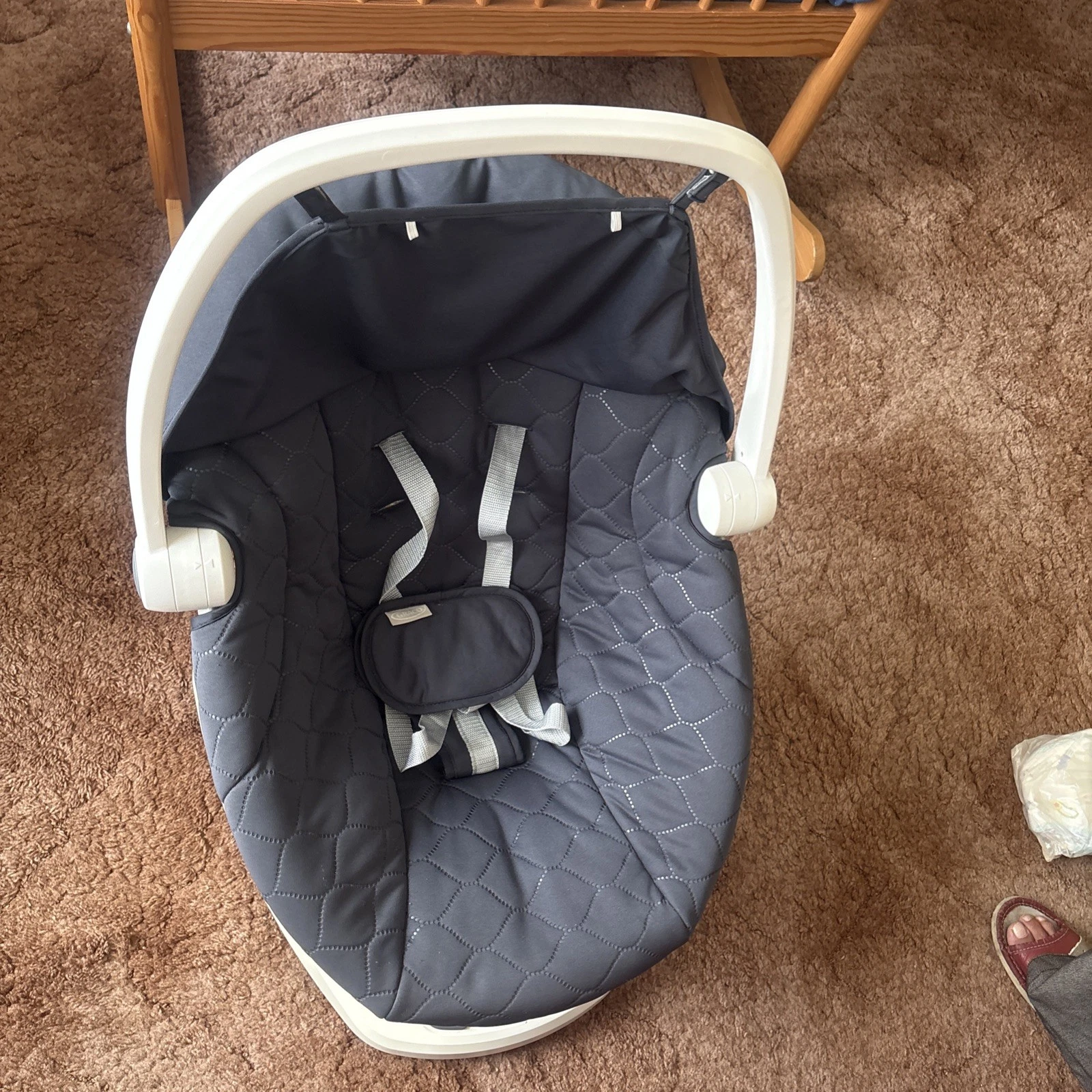 Graco Move with Me Soother Swing Chair with 5 speeds, Stargazer
Opens in a new window or tab