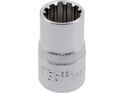 Yato Steckschlüssel Spline 1/2'' X 14mm X38mm YT-1466