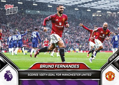 Topps Now Premier League 25/26 - Card 021 - Bruno Fernandes - Manchester United