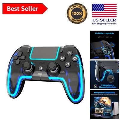 6-Axis Wireless Controller for PS5 and Steam Deck with Turbo Mode Features