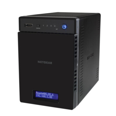 Netgear ReadyNAS 204 4xBay 2x1.4GHz 2GB 3xUSB, 2xLAN RN204 | eBay