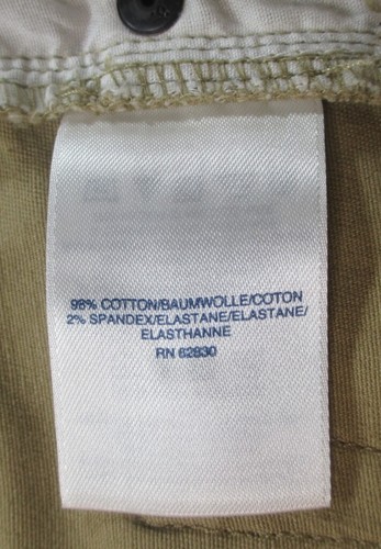 LANDS END Beige Iron Knee Stretch 5 Pocket Pants Boys 20 INSEAM 31" NEW - Picture 7 of 8