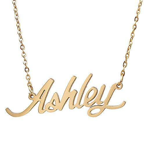 AOLO Girls Cursive Carrie Ashley Name 