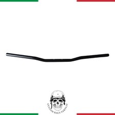 🇮🇹 Manubrio Alluminio Moto ATV Scooter Piega Bassa  22 mm Universale nero