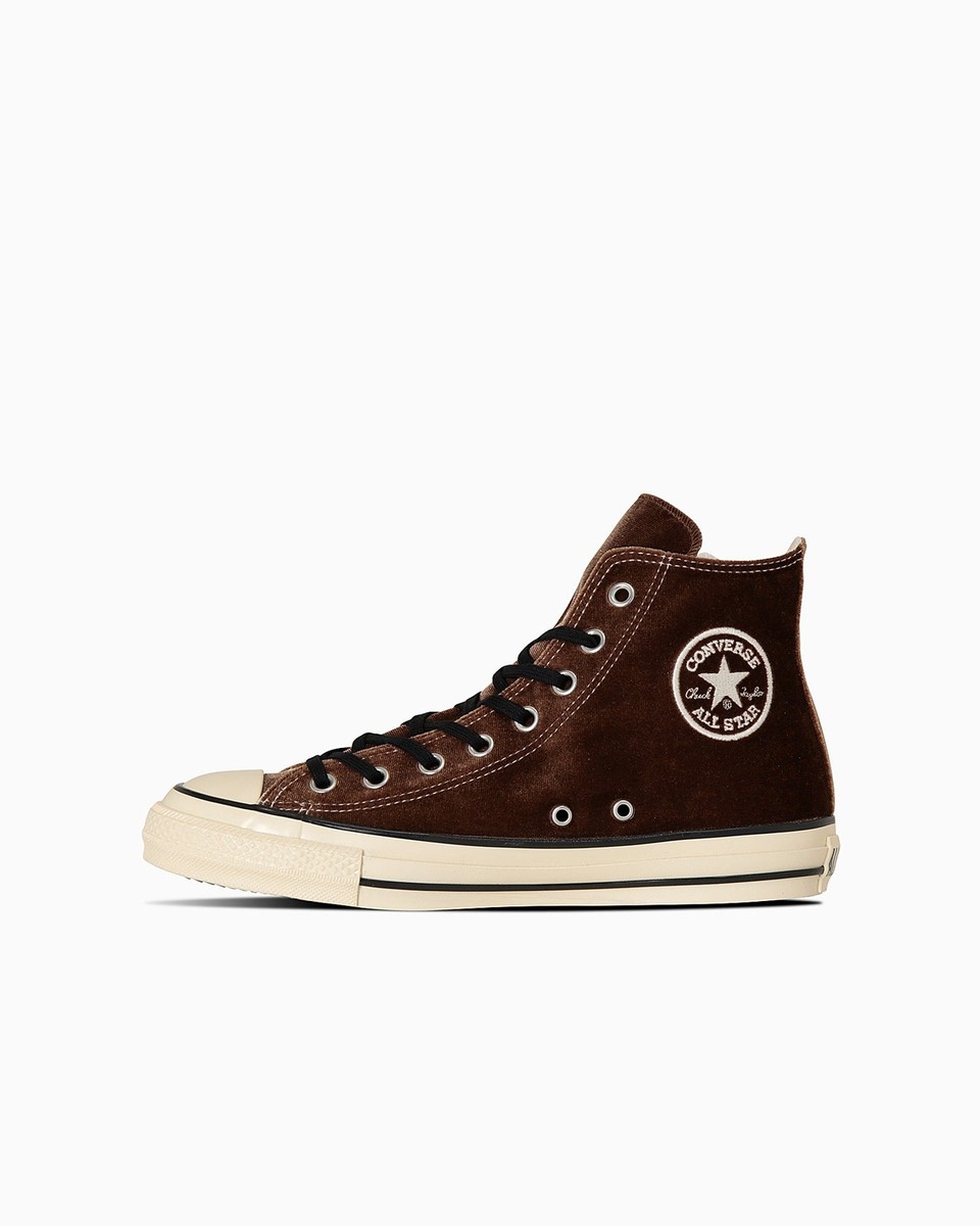 CONVERSE ALL STAR US VELVET HI Brown Chuck Taylor Japan Exclusive