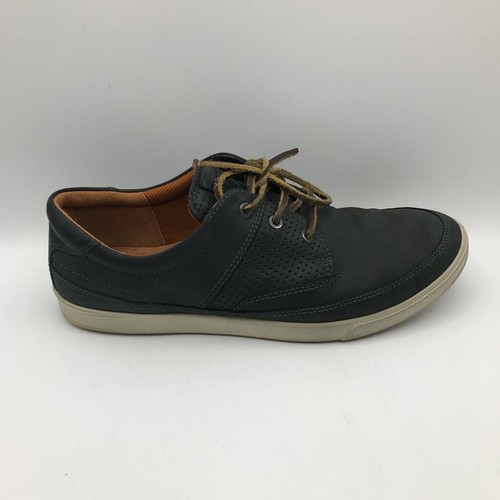 Ecco Mens Oxfords Shoes Black Leather 