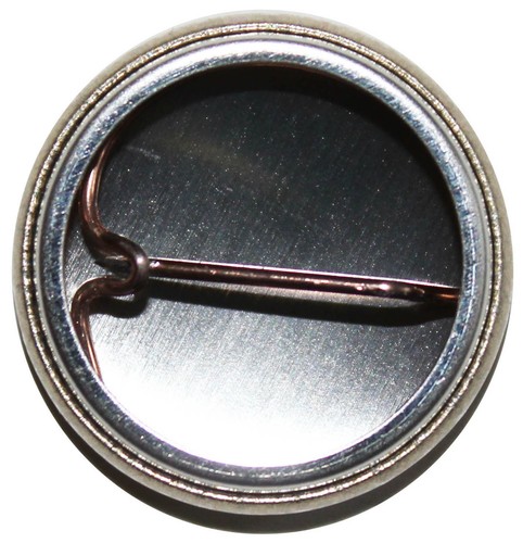 1" (25mm) Schwarz & Weiß "Las Vegas" Schild Button Anstecker Pin - Hochwertig - Bild 2 von 2