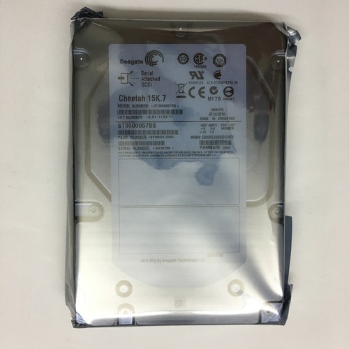 Seagate Cheetah 15K.7 600GB 3.5" ST3600057SS 15000 RPM SAS Server HDD Hard Drive - Afbeelding 1 van 4