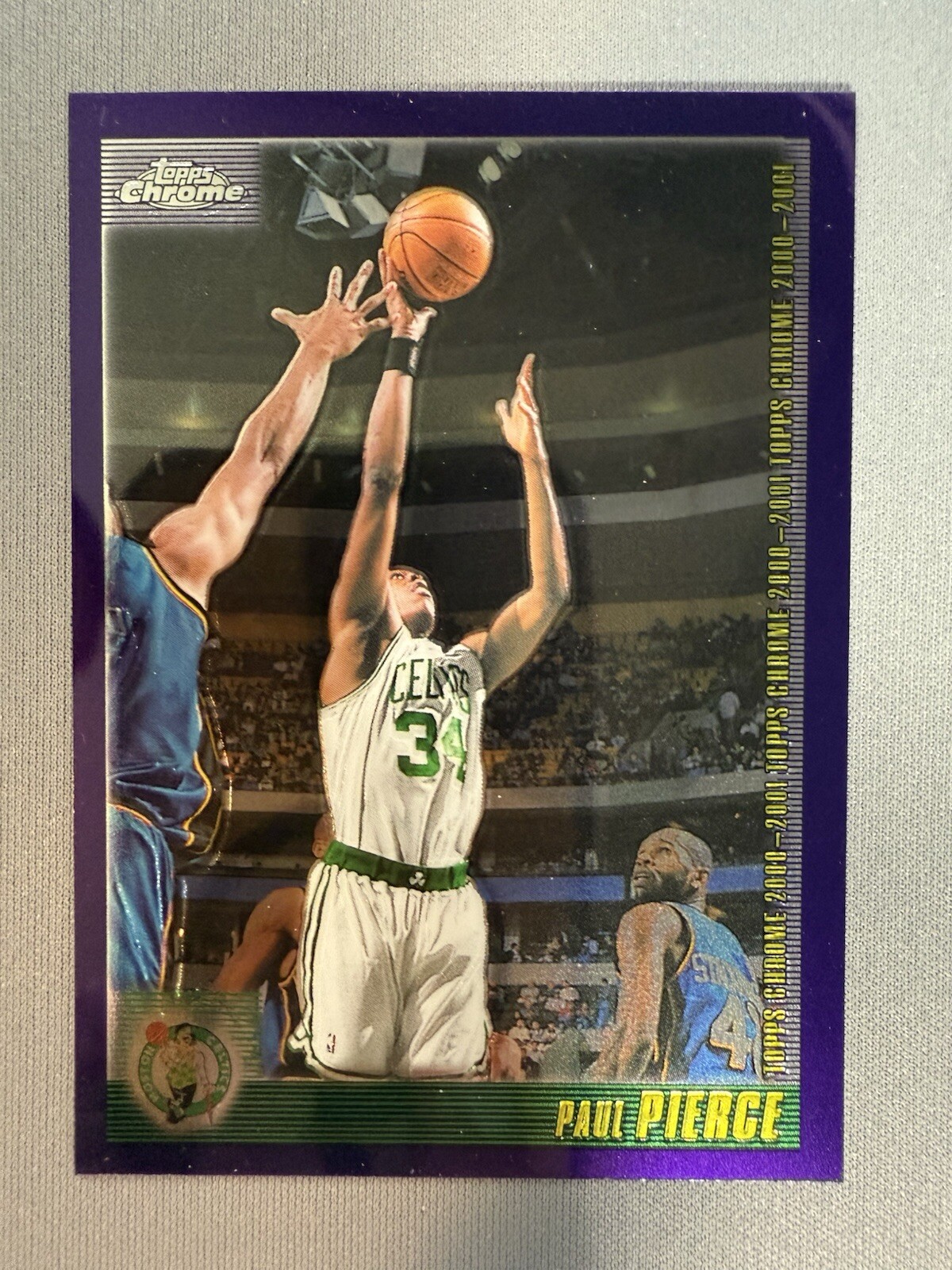 2000-01 Topps Chrome Paul Pierce #51 Boston Celtics