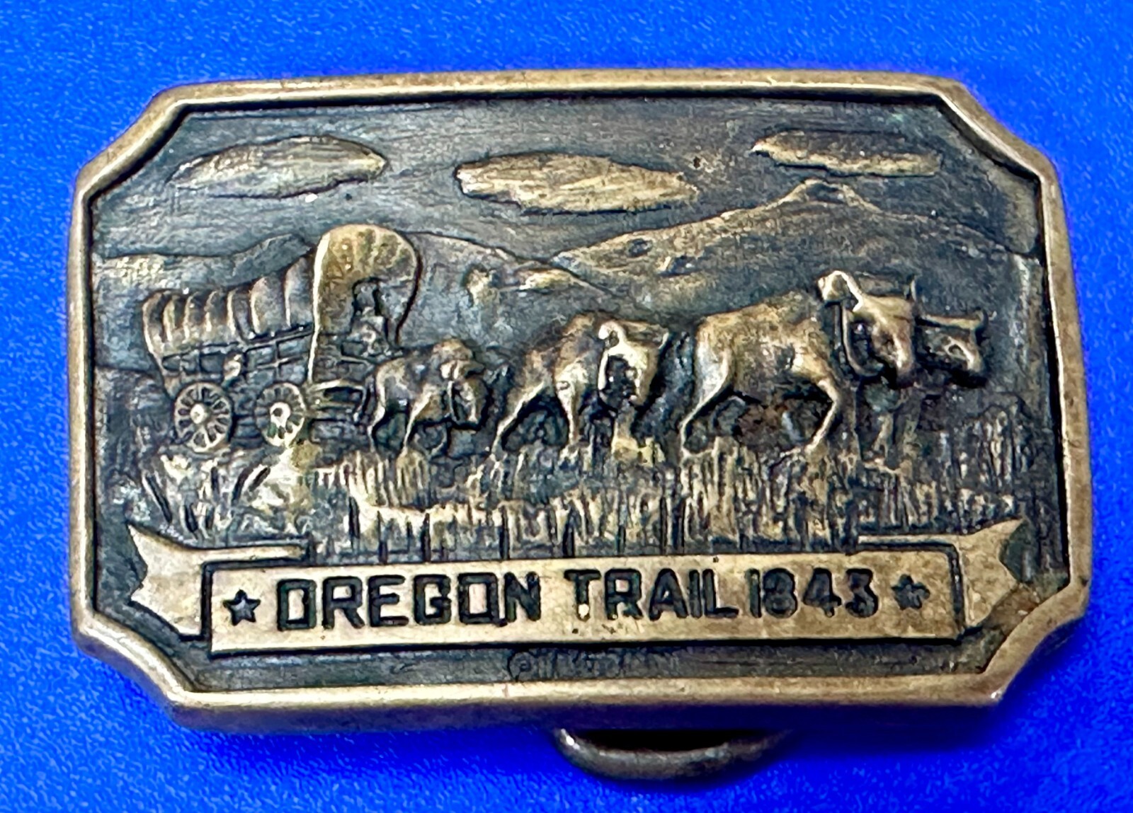 Oregon Trail Registered Collection Solid Brass Be… - image 1