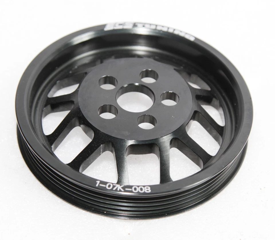 06-12 VW Jetta Beetle Golf Passat Rabbite MK5 6 manivela polea 2,5 L 2480CC ROJO Foto 2 de 4