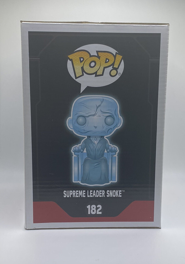 Supreme Leader Snoke Star Wars Funko Pop! # 182 Glow In The