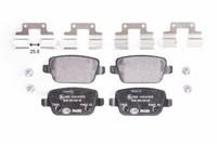 Hella 8DB 355 025-351 Bremsbelagsatz, Scheibenbremse FüR Land Rover