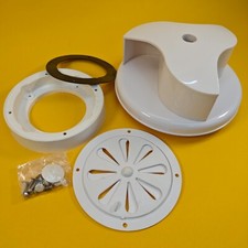 Centaflow™ Wind Driven Vent White Horsebox Classic Profile Rotary Van Roof Air