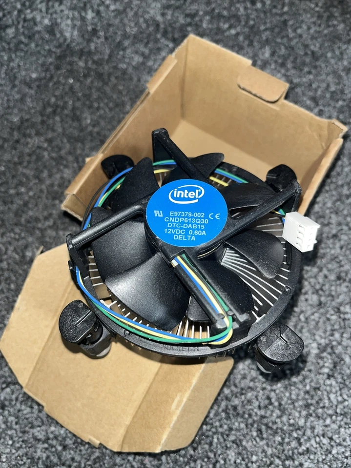 Used MSI H110M GamingIntel E41759-002 CPU Fan with Heatsink 4 Pin Connector - Image 4 of 4