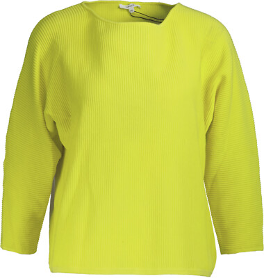 NEU ! OPUS Damen Cropped Pullover gelb Gr. 42