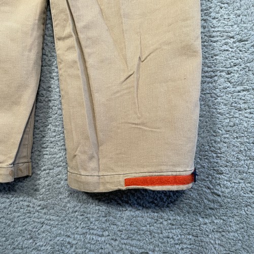 VINTAGE Bugle Boy Mens Cargo Pants 36 x 32 Khaki Skater Adjustable Y2K - Picture 10 of 11