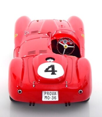 Kk-scale Ferrari 375 Plus 5.0l V12 Spider Team Scuderia Ferrari N 5 24h Le Mans 1954 Louis Rosier Robert Manzon 1 18 Red