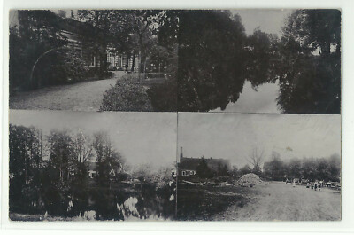 Buczek near Bischofswerder Photo Postcard 4 Pictures 1911 Graudenz RRR!!