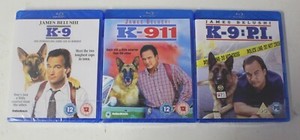 K 9 Triple Blu Ray James Belushi K 911 K 9 P I Region B New Sealed Ebay
