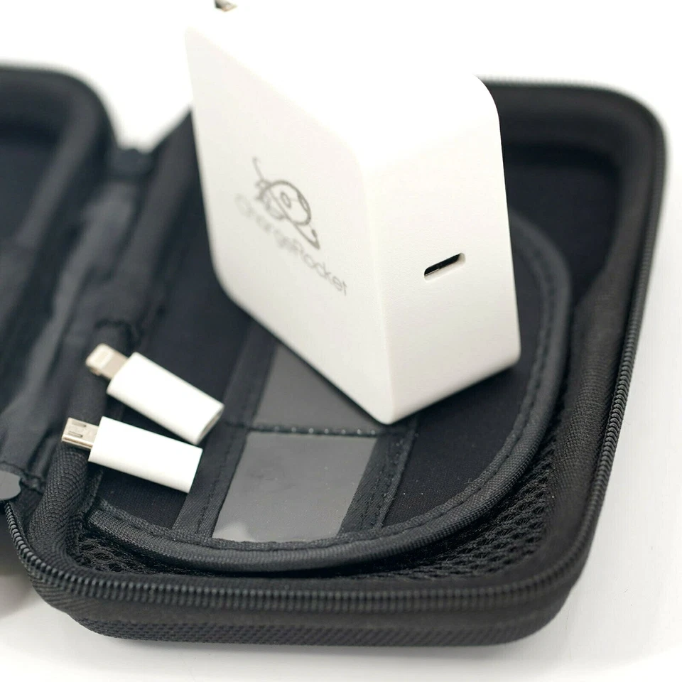 Charger 65W USB-C Charger Apple Macbook Air 13 15" iPhone PD Cable Adapters Case - Image 2 of 4