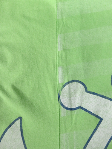 Disney Cruise Line Anchor T-Shirt Neon Green with stripes Size YOUTH XL - Picture 15 of 24