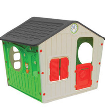 Casa Casetta Resina per bambini cm. 140 X 108 X 115 Gioco Arredo Giardino
