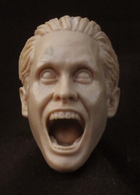 ##4080 Jared Leto Joker RESIN UNPAINTED HEAD SCULPT ACTION FIGURES  1/6 Scale