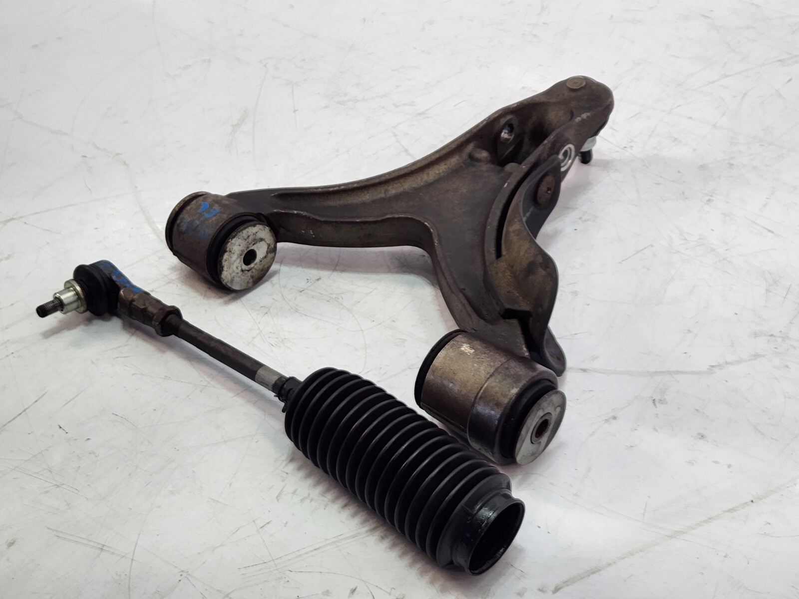 ✅ 03-12 OEM Maserati Quattroporte M139 Front Left Lower Control Arm W/ Tie Rod