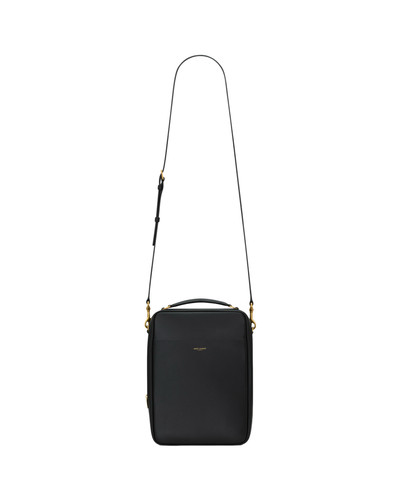 SAINT LAURENT Small Case $2250 Black Leather Crossbody Bag New & Authentic