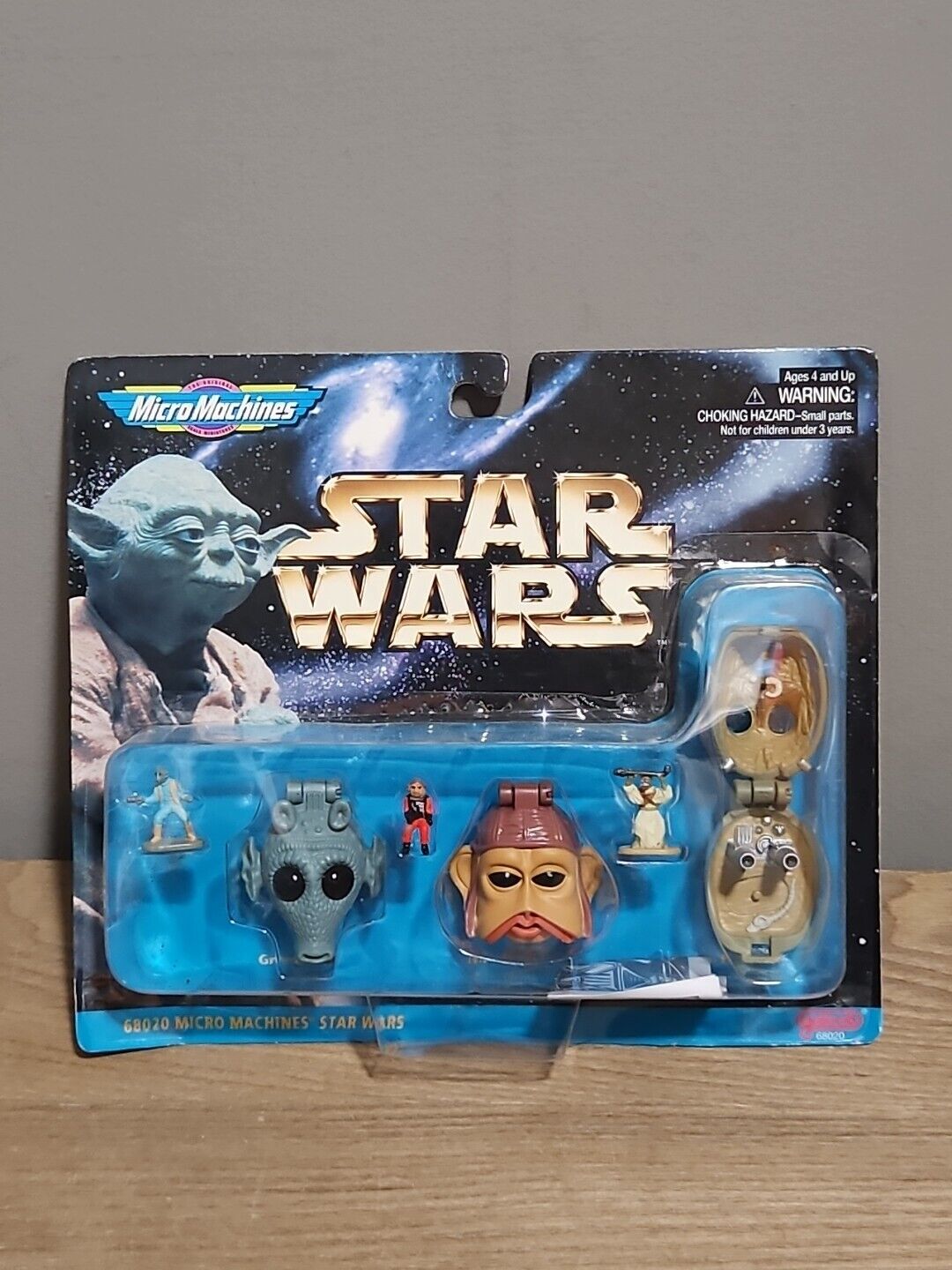 Star Wars Micro Machines Mini Head Pods Collection On Card #2 Galoob 