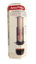 Aerobie AeroPress  Coffee and Espresso Maker, 1-3 Cups of Coffee Portable Travel