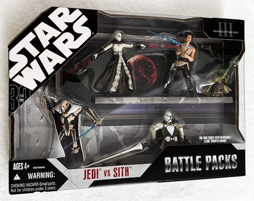 STAR WARS 30TH ANNIVERSARY JEDI VS. SITH BATTLE PACK ROTS MINT/SEALED/RARE - Picture 2 of 11
