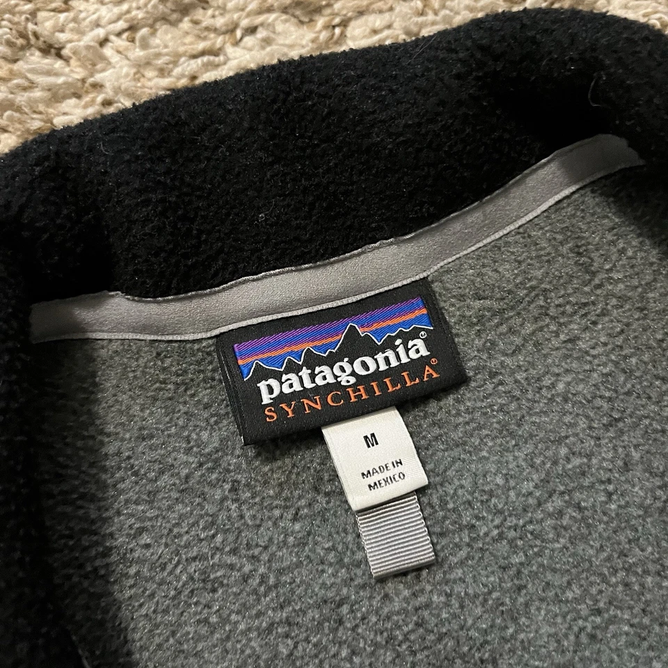Chaleco Patagonia Synchilla polar cremallera completa mediano Foto 3 de 4