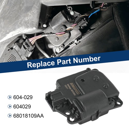 HVAC Heater Blend Door Actuator For 11-18 Jeep Wrangler Compass Chrysler - Picture 4 of 22