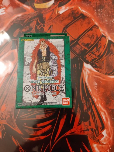 One Piece Card Game Worst Generation Starter Deck Super Pre Release 
