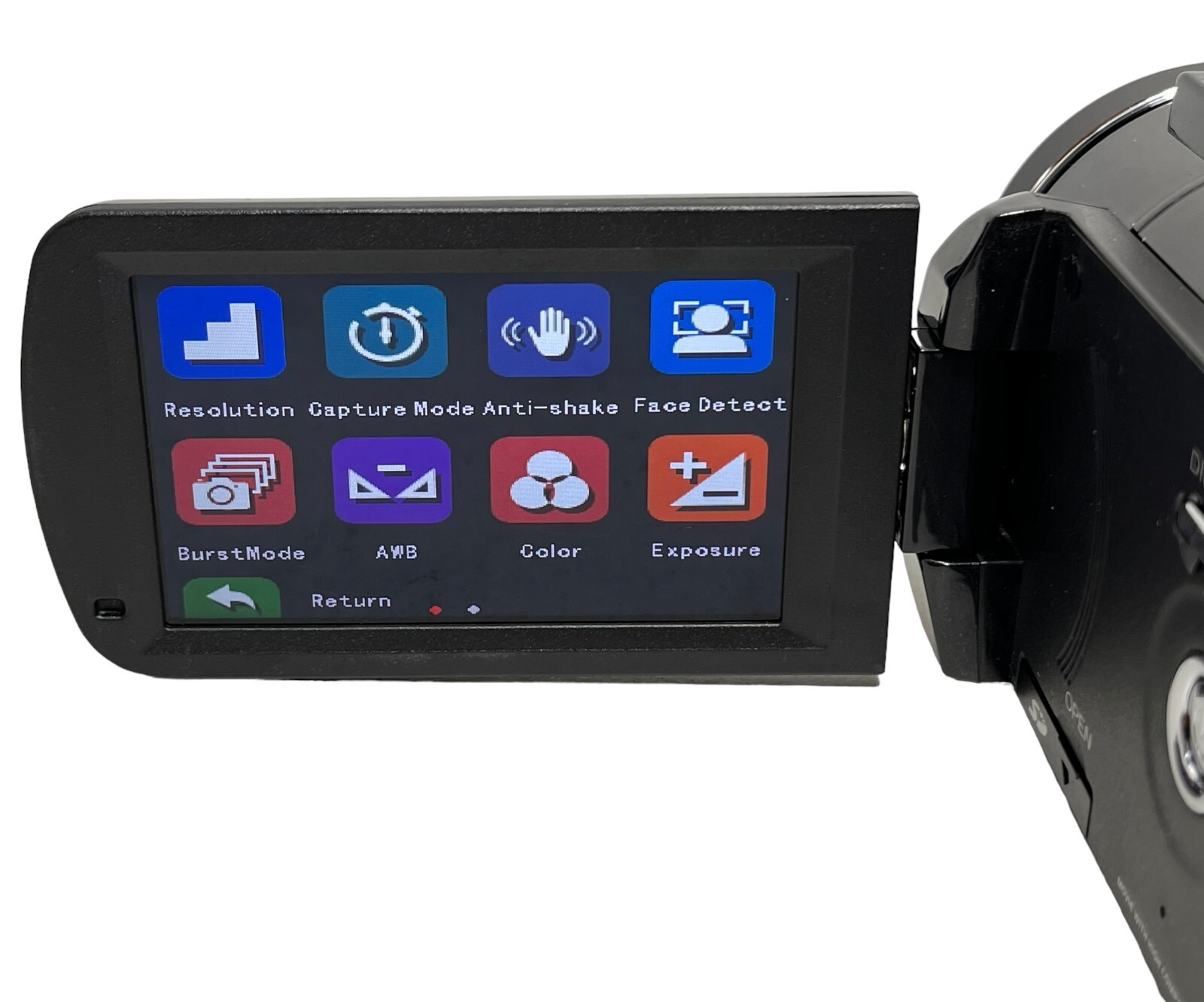 Zohulu HDRAC3 24MP Digital Video Camera 4K Infrared Night Vision IPS