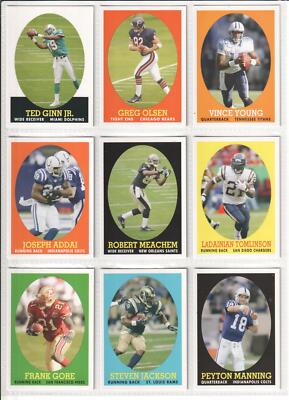 2007 Topps Turn Back The Clock Football PICK A CARD NM/Mint