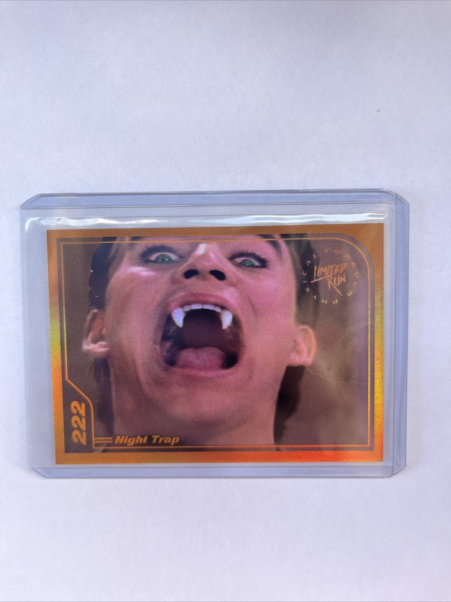Carte à Collectionner Limited Run Night Trap #221-#222 Série 2 Or