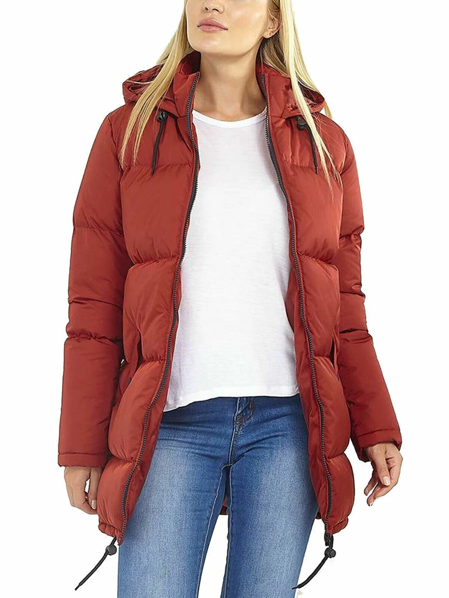 Brave soul red padded clearance jacket